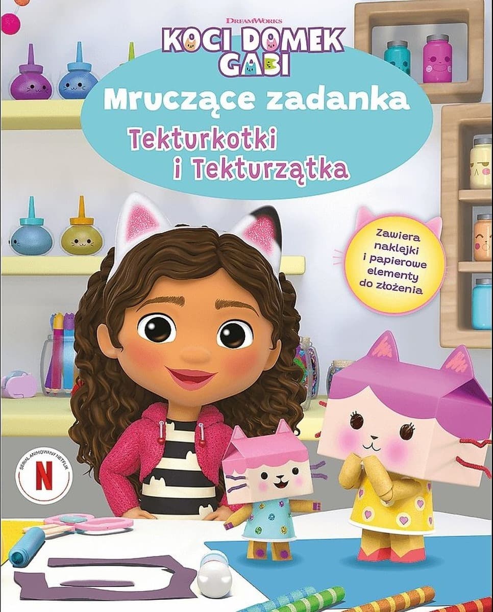 Mruczące zadania dla dzieci. Koci Domek Gabi