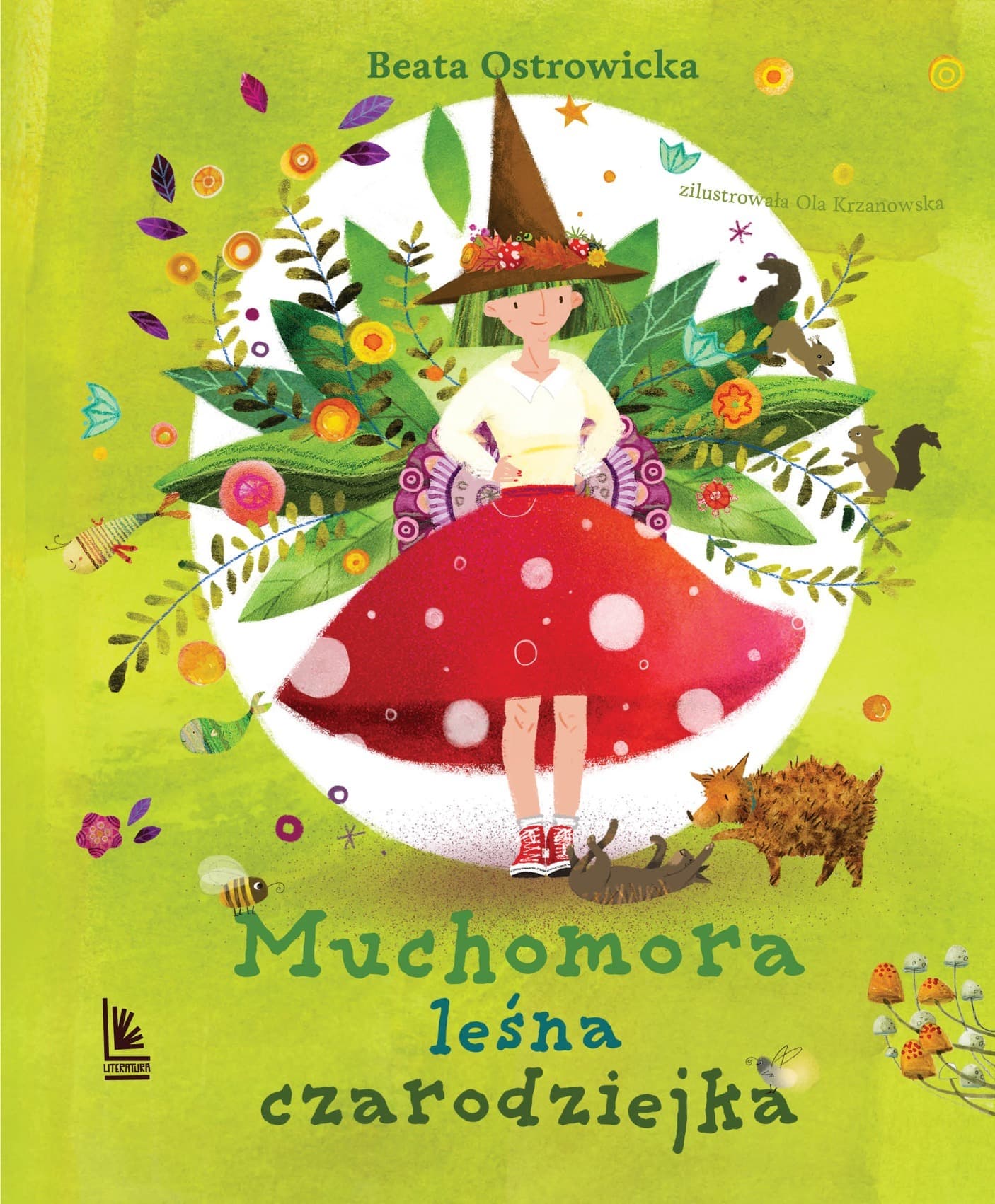 Muchomora Leśna Czarodziejka. EKOlogicznie. Książka dla dzieci o ekologii