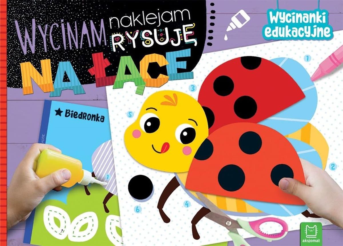 Na łące. Wycinanki edukacyjne dla dzieci