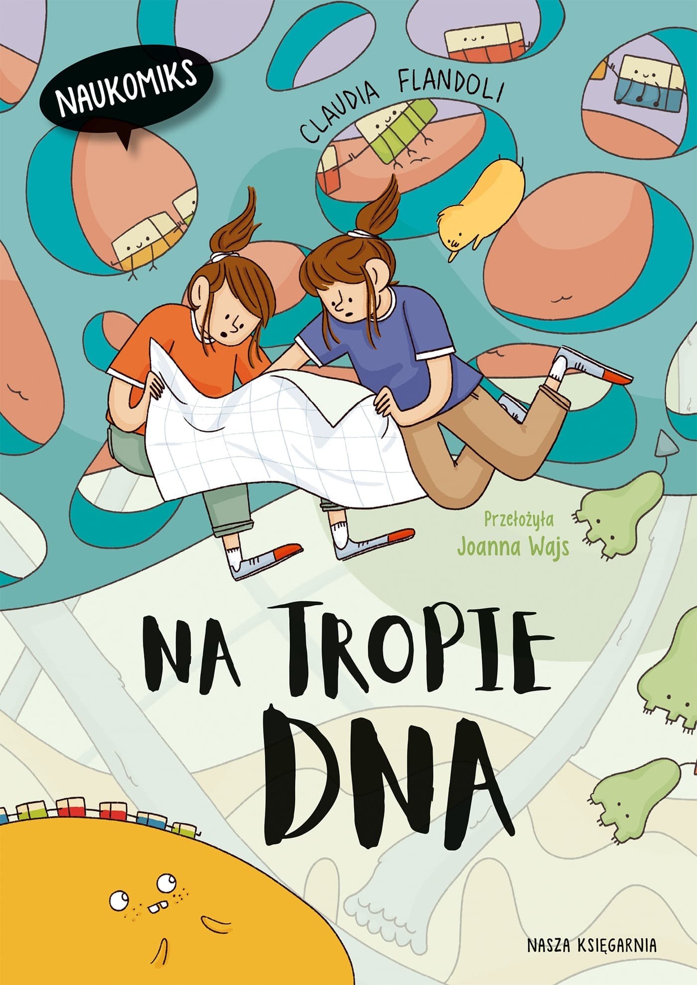 Na tropie DNA. Naukomiks