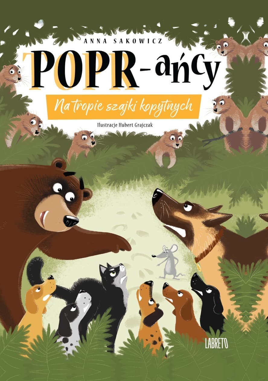 Na tropie szajki kopytnych. POPR-ańcy Tom 4 - książka dla dzieci