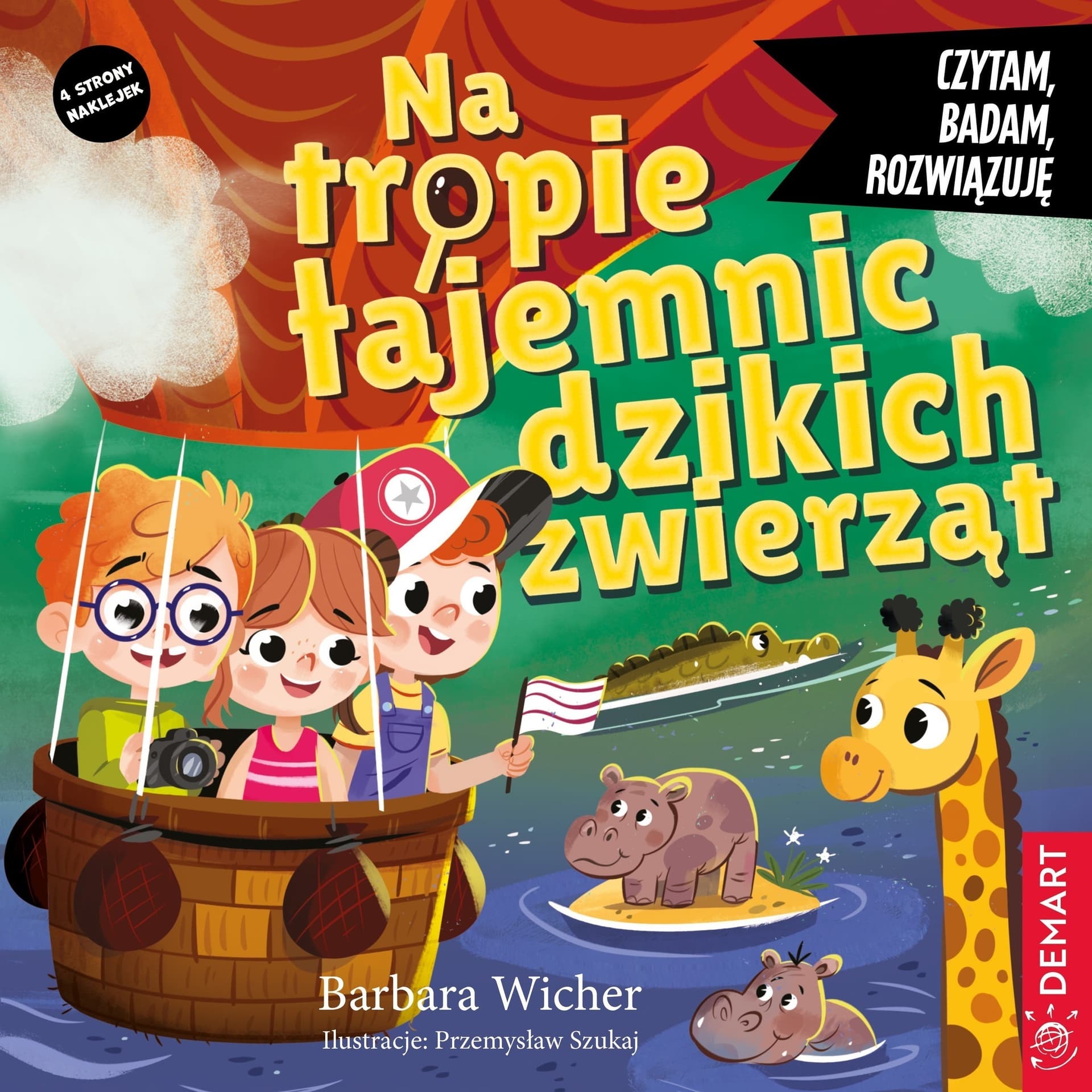 Na tropie tajemnic dzikich zwierząt. Czytam, badam, rozwiązuję