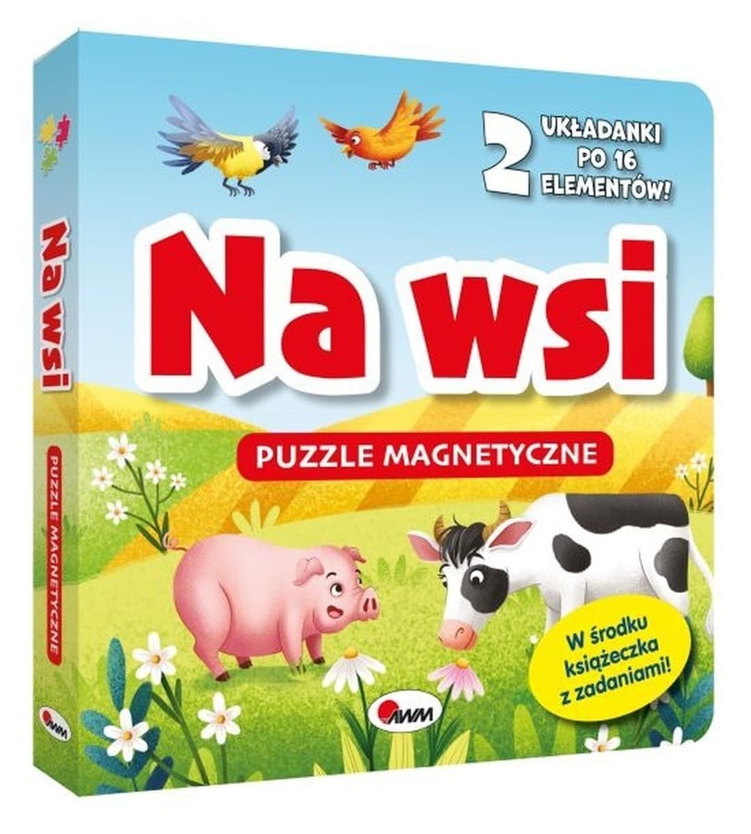 Na wsi. Puzzle magnetyczne