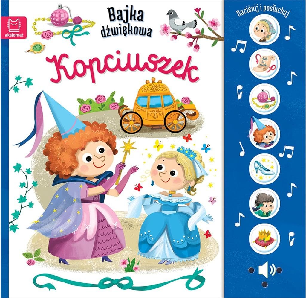 Kopciuszek. Bajka dźwiękowa dla dzieci Naciśnij i posłuchaj!