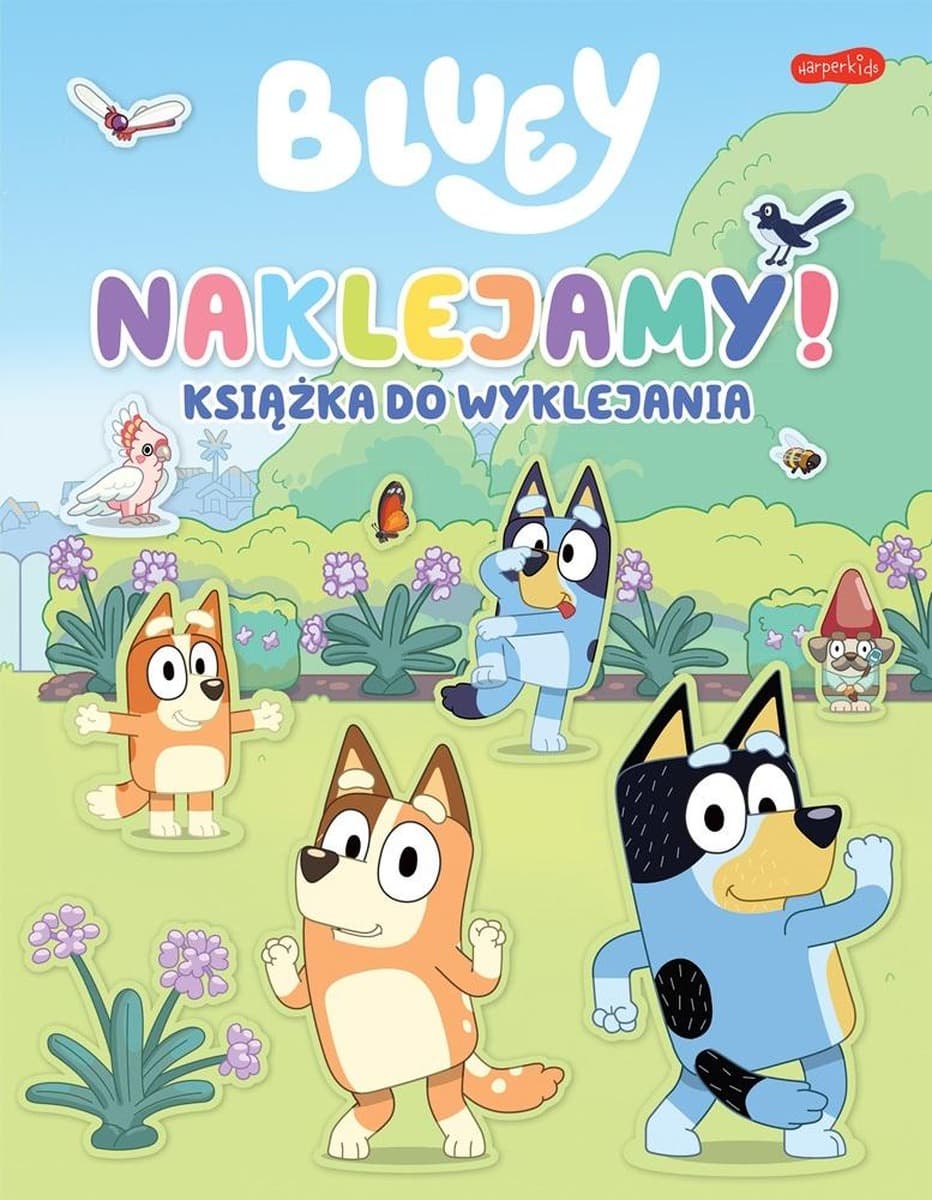 Naklejamy! Bluey Książka do wyklejania Praca zbiorowa