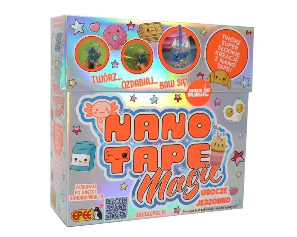 Zestaw kreatywny DIY Nano Tape Magic Urocze Jedzonko