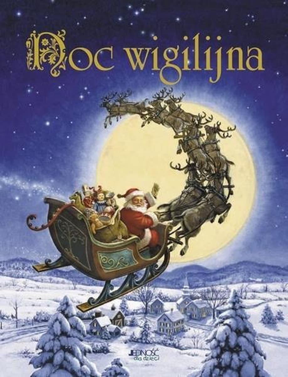 Nastrojowa opowieść wigilijna - Ilustracje Ruth Sanderson