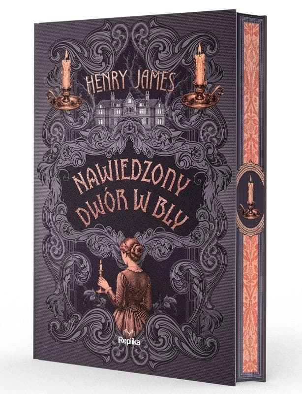 Nawiedzony dwór w Bly barwione brzegi Henry James horror 2026 Replika 368 stron