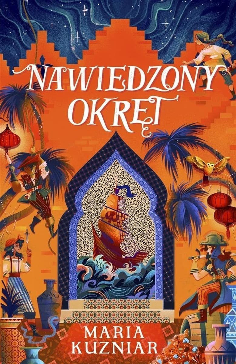 Nawiedzony Okręt Maria Kuzniar, Ewa Borówka - powieść przygodowa