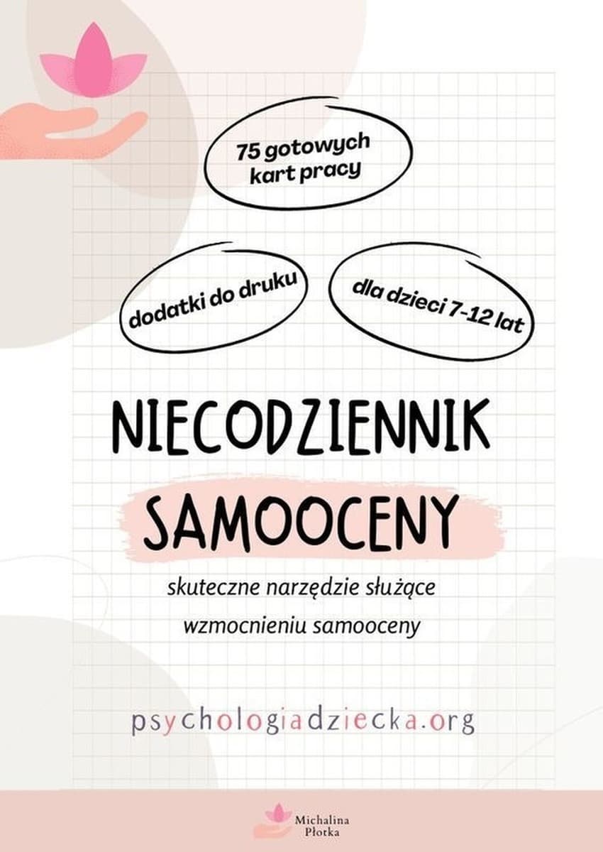 Niecodziennik SAMOOCENY – skuteczne narzędzie służące wzmocnieniu samooceny dla dzieci 7-12 lat