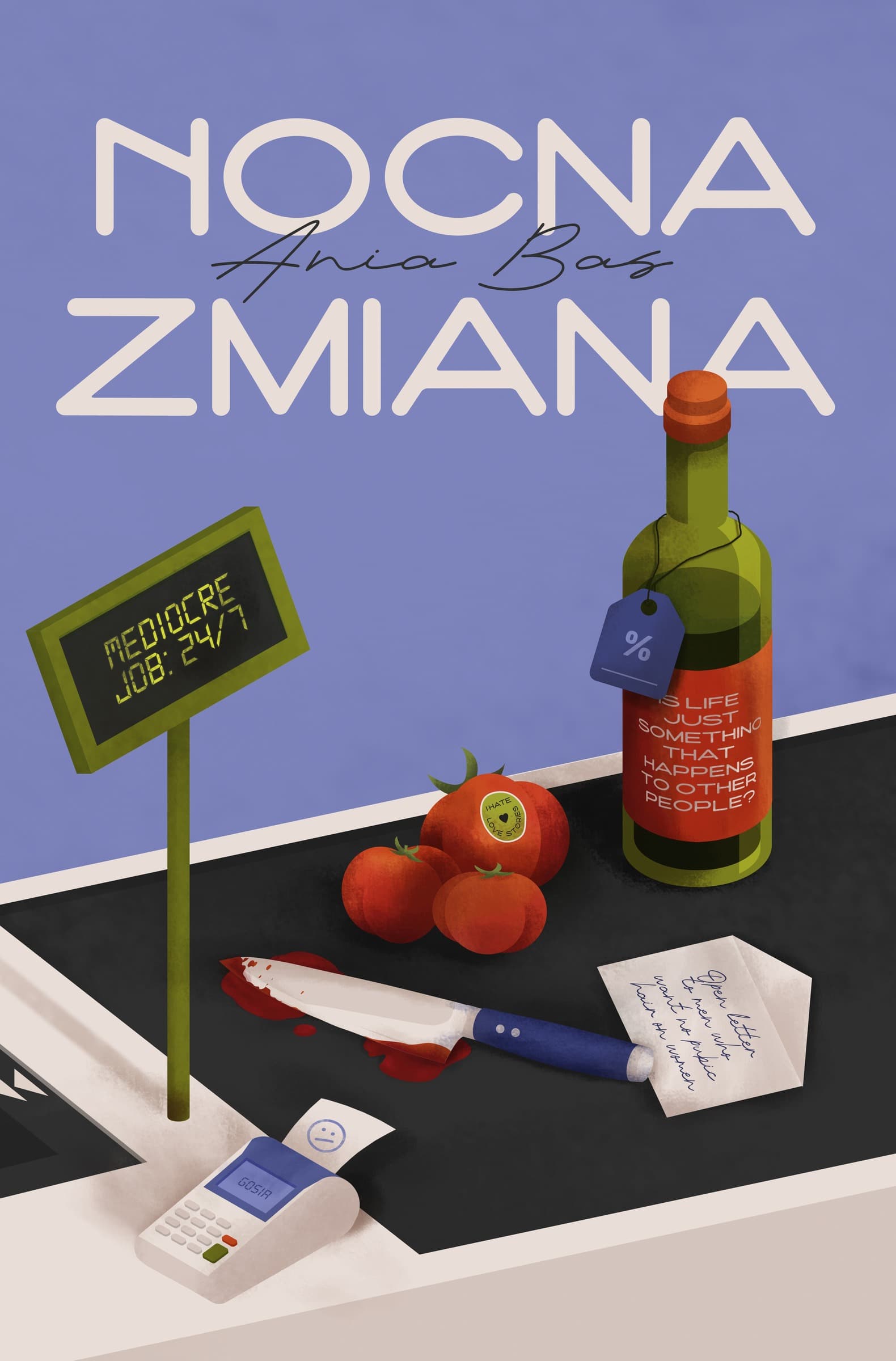 Nocna zmiana Ania Bas, powieść obyczajowa