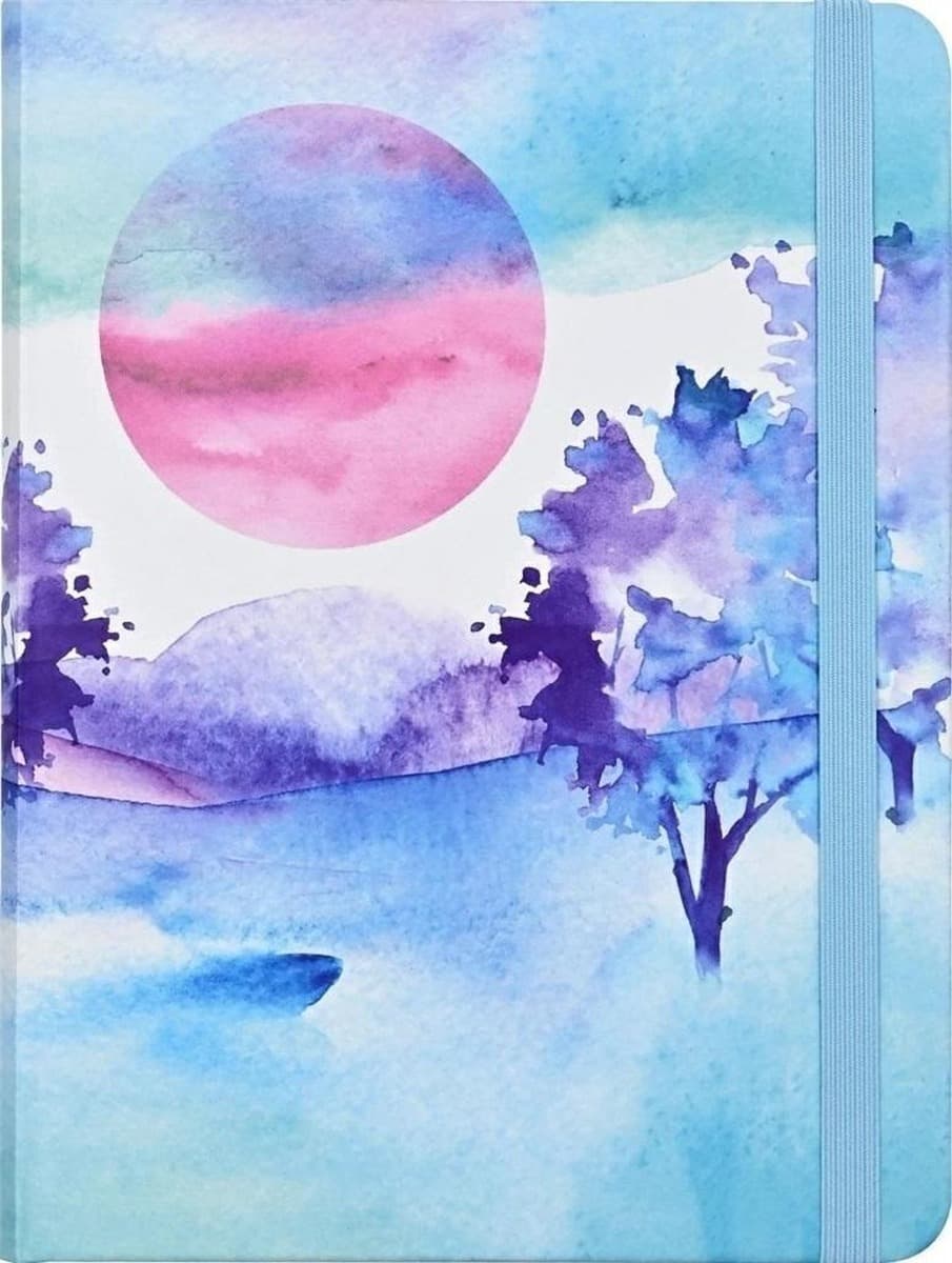 Notatnik Midi Refleksje gładki 15,9 x 21 cm 160 stron