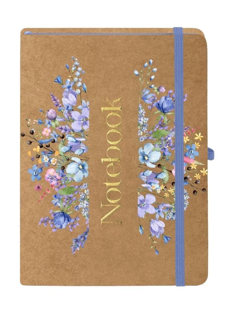 Notes A5 Kratka Kraft Blue 192 strony