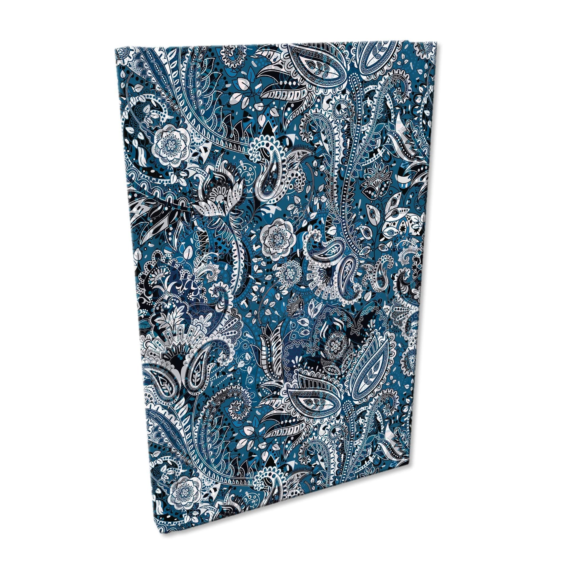 Notes A5 kratka Soft Touch Ornament Blue