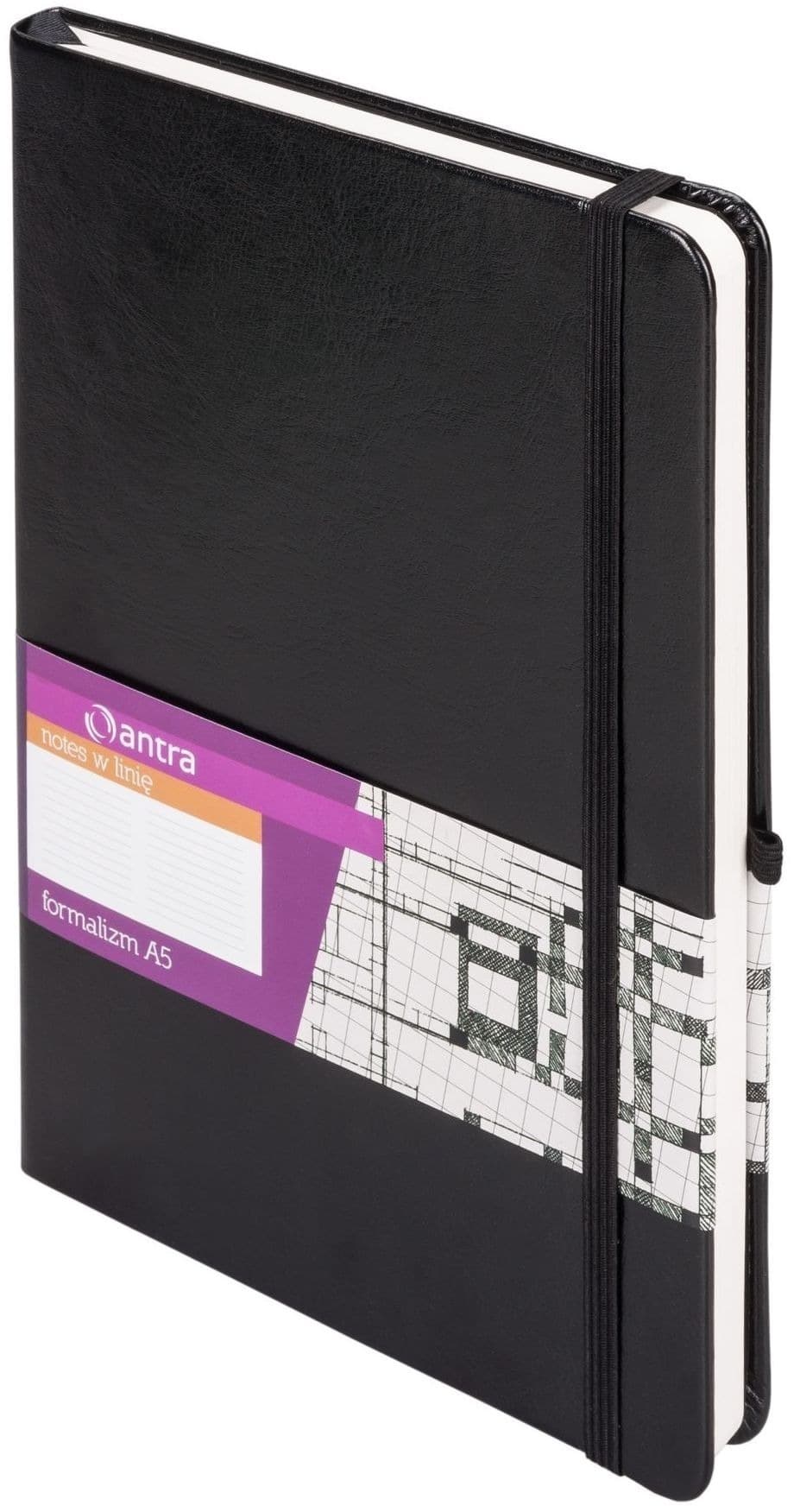 Notes A5 Linia Czarny