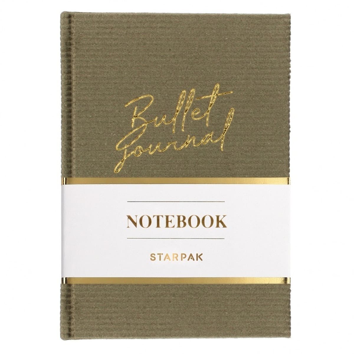 Notes A5 Starpak Sztruks - elegancki w kropki, idealny na prezent