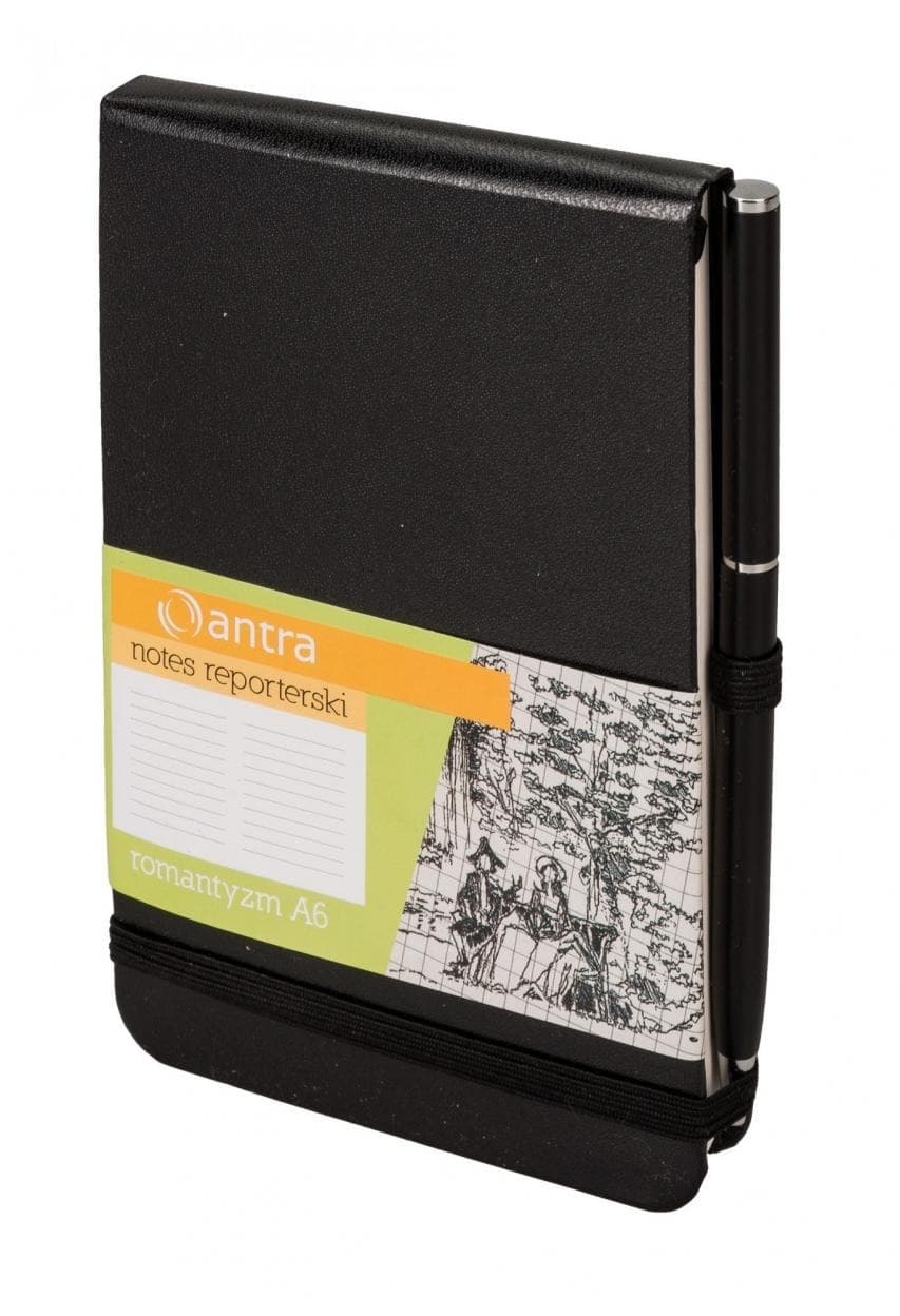 Notes A6 linia Czarny