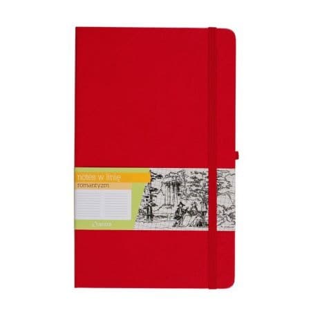 Notes A6 w linię Antra skórzany 160 stron