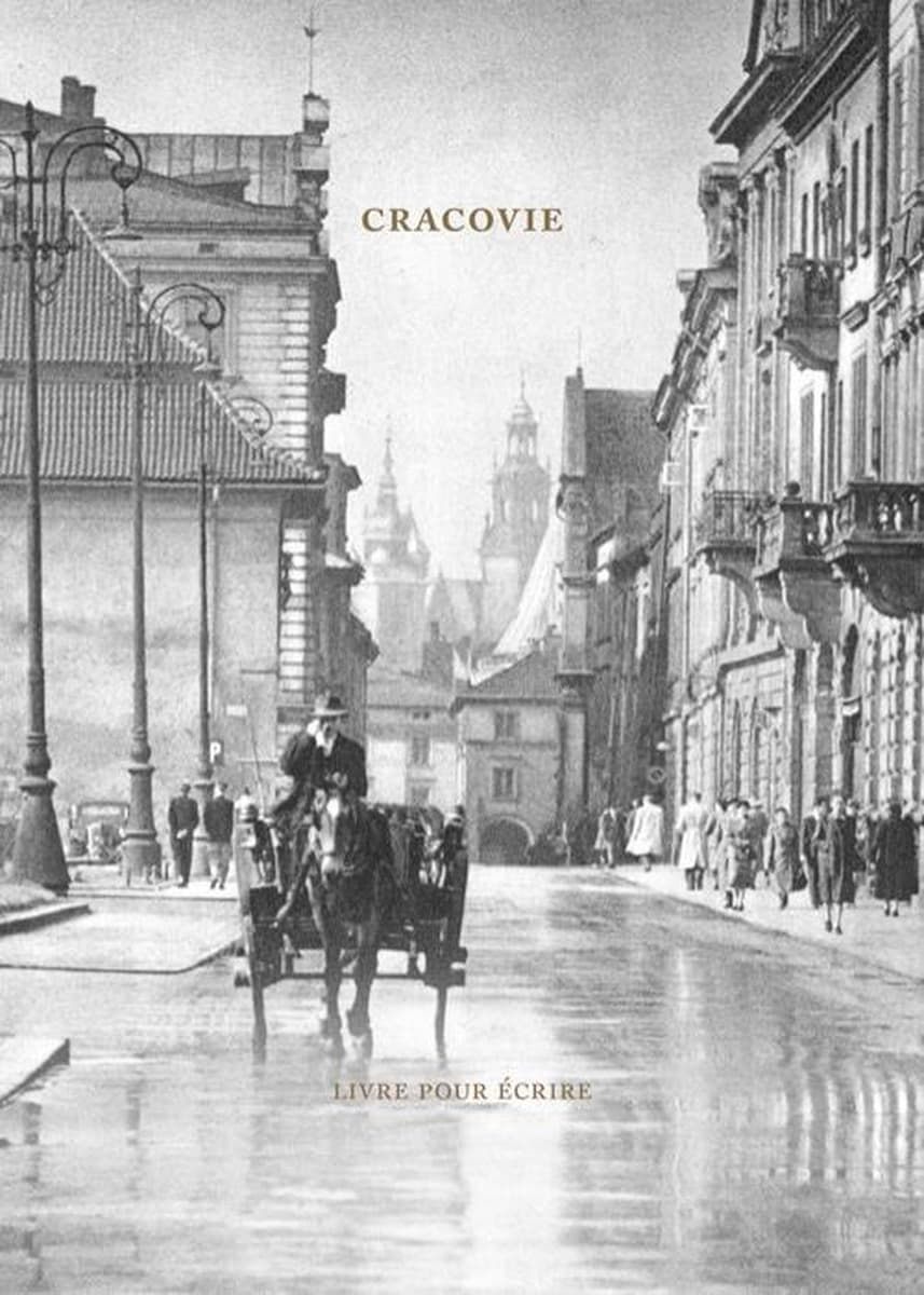 Notes ilustrowany Krakowem z tekstami literatów 204x148 mm