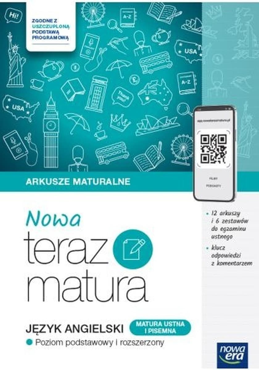 Nowa Era Teraz Matura 2024/2025 Angielski Podstawa i Rozszerzenie