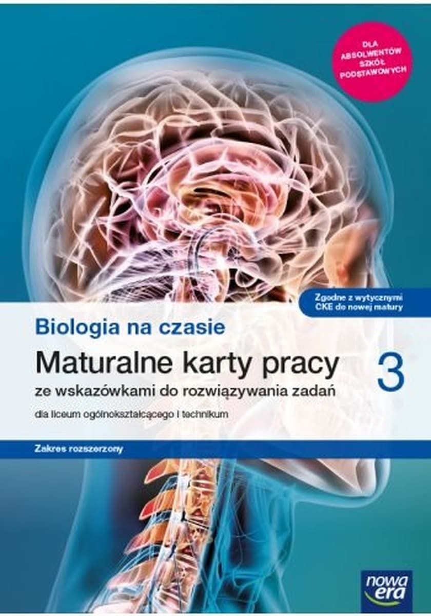 Nowe Biologia na Czasie Klasa 3 Maturalne Karty Pracy Liceum/Technikum Zakres Rozszerzony