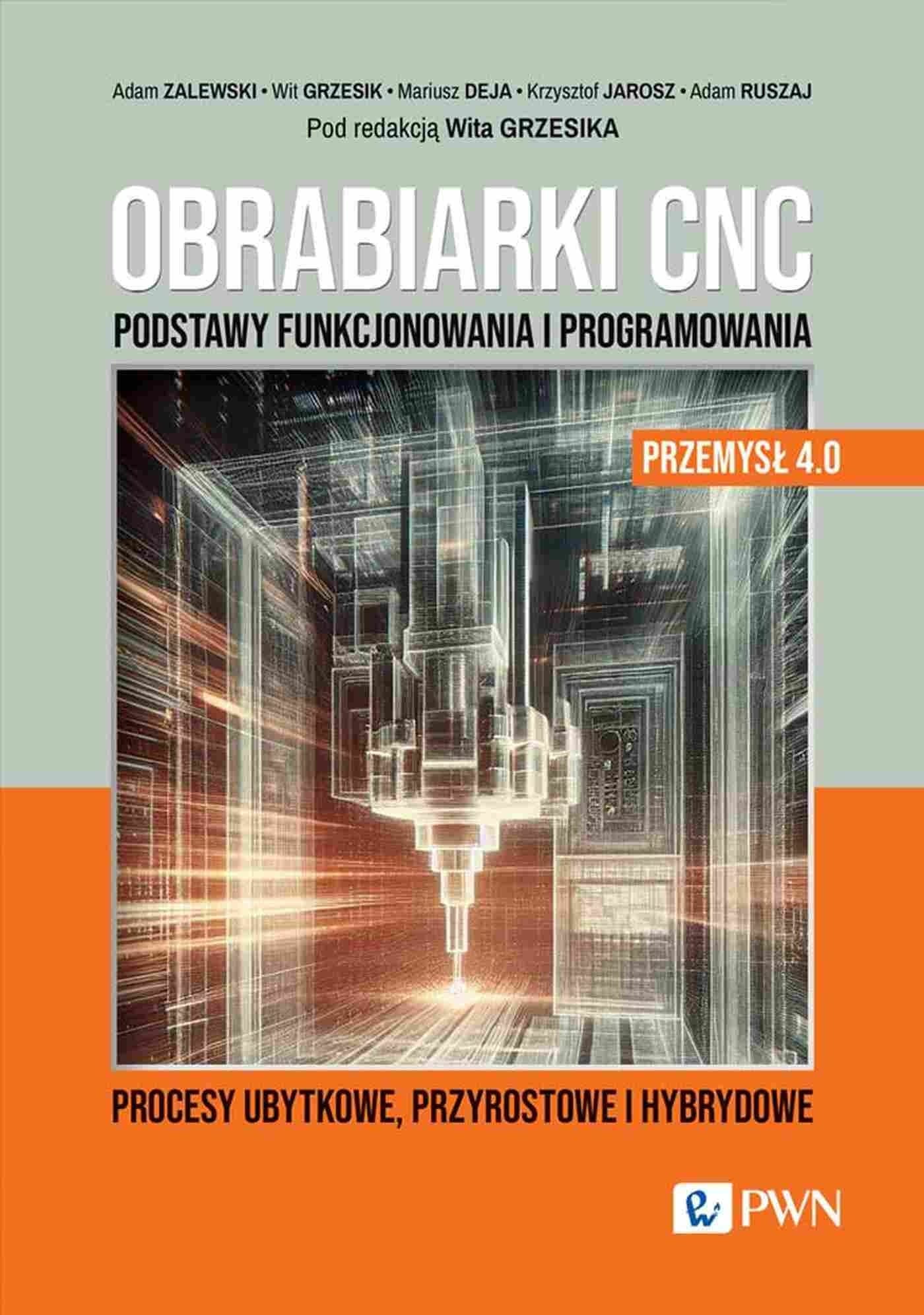 Obrabiarki CNC Podstawy funkcjonowania i programowania Procesy ubytkowe przyrostowe i hybrydowe