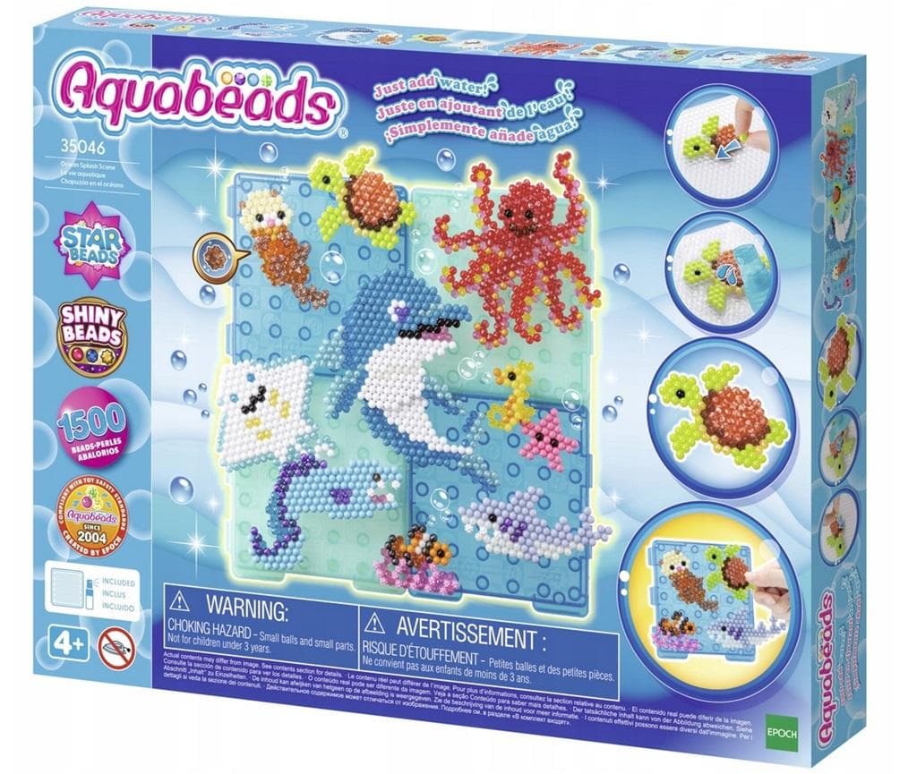 Aquabeads Koraliki do Tworzenia Oceanarium 1500 elementów