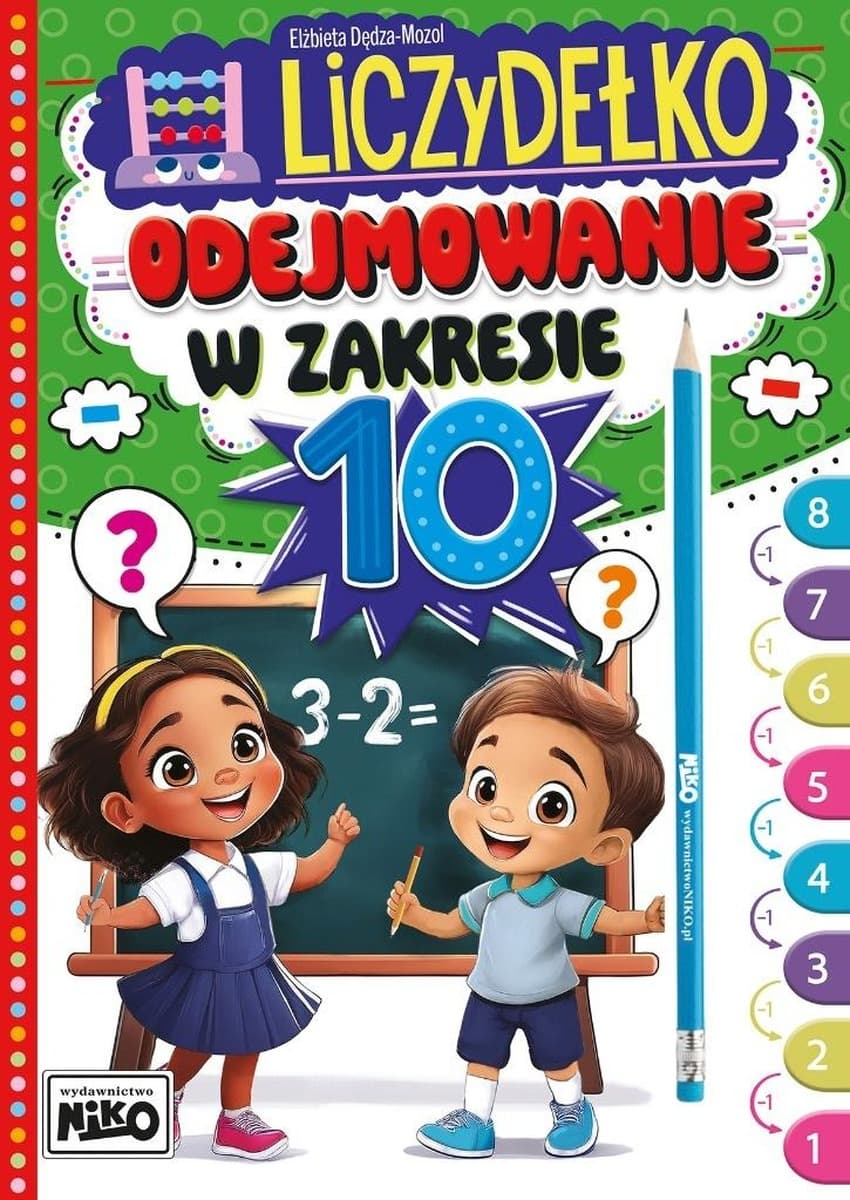 Odejmowanie w zakresie 10. Zeszyt ćwiczeń edukacyjny