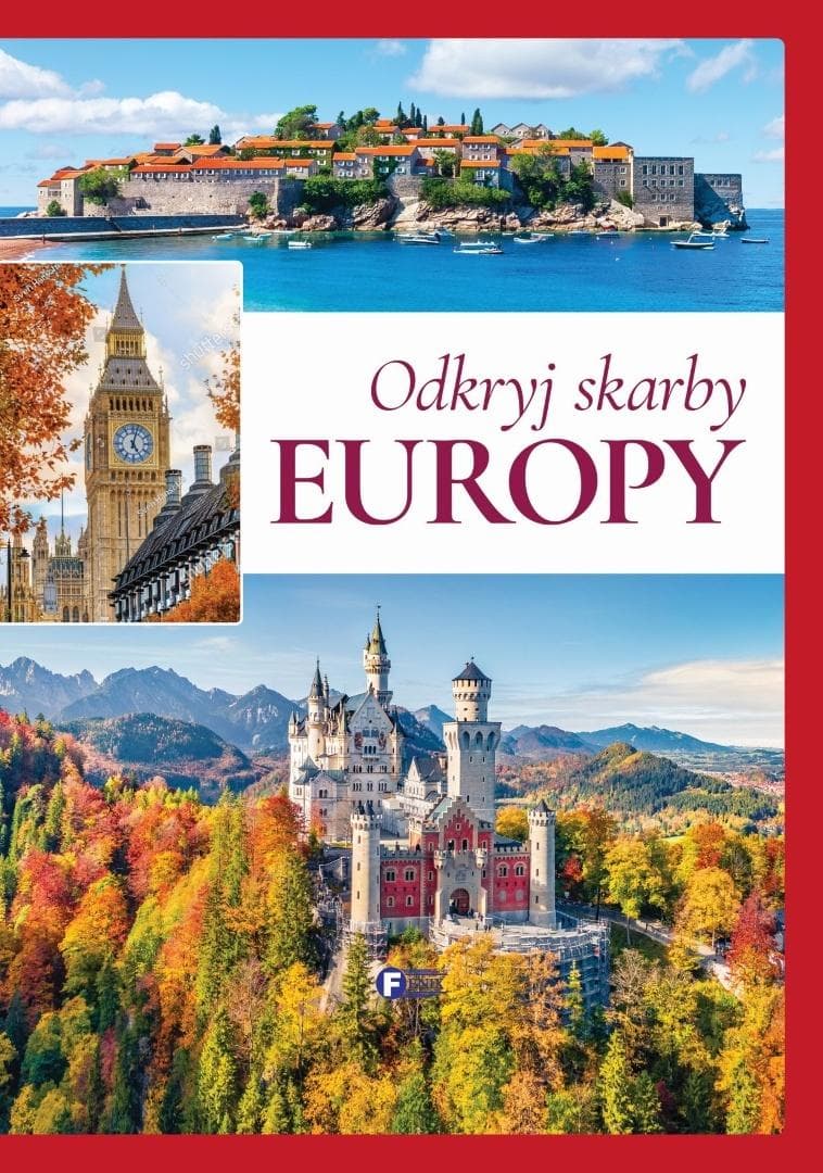Album Odkryj skarby Europy 160 stron twarda oprawa