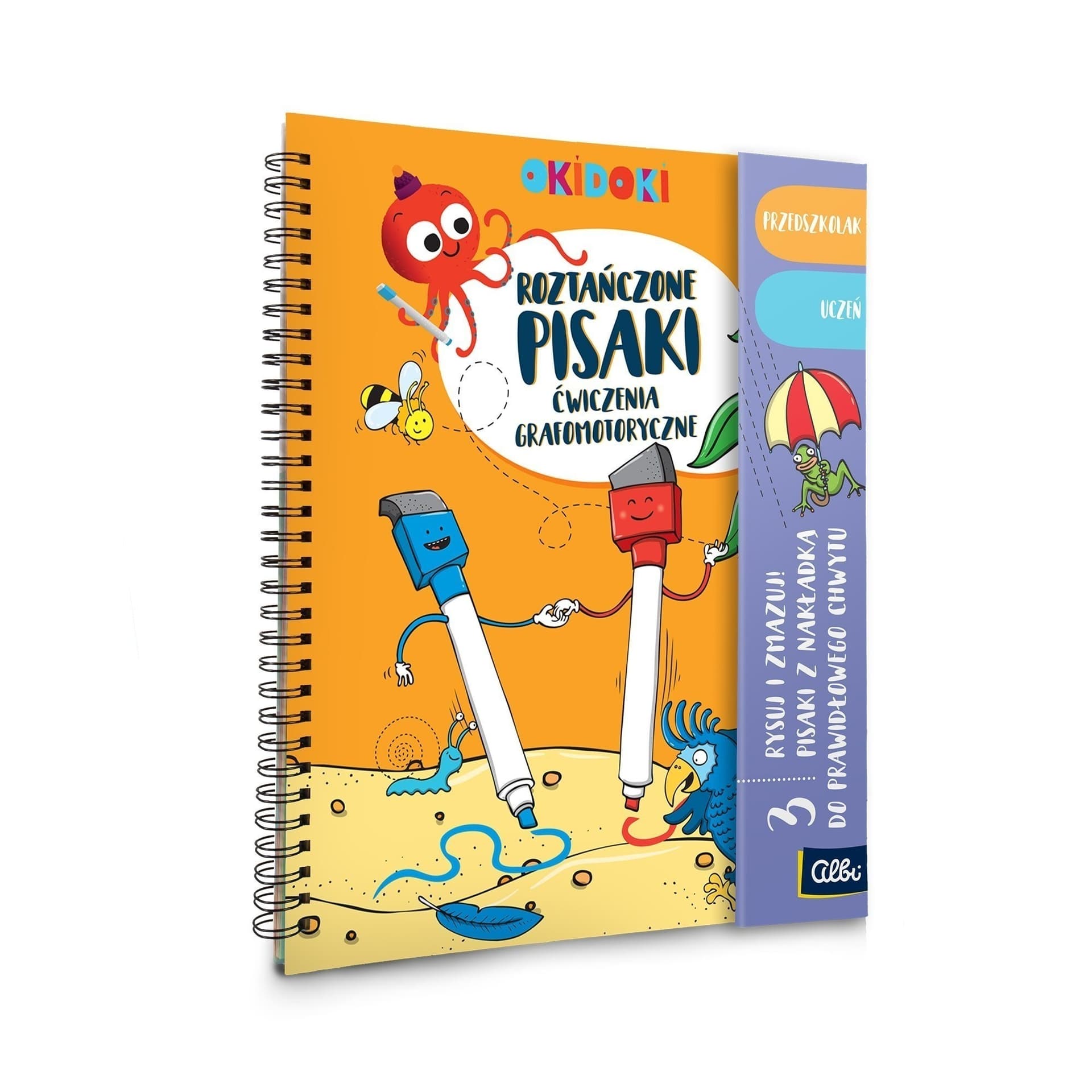 OKIDOKI Roztańczone Pisaki 5+