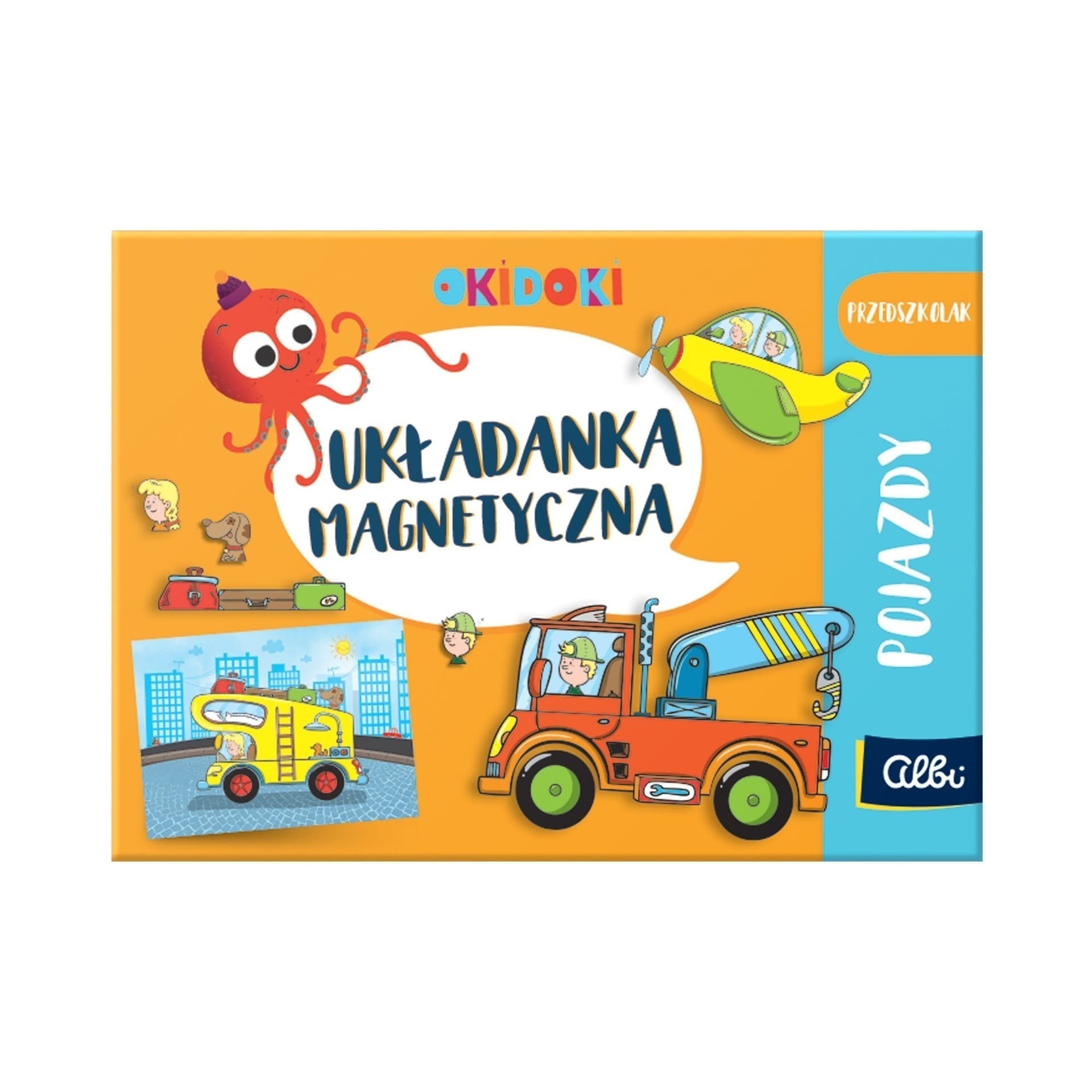 OKIDOKI Układanka magnetyczna