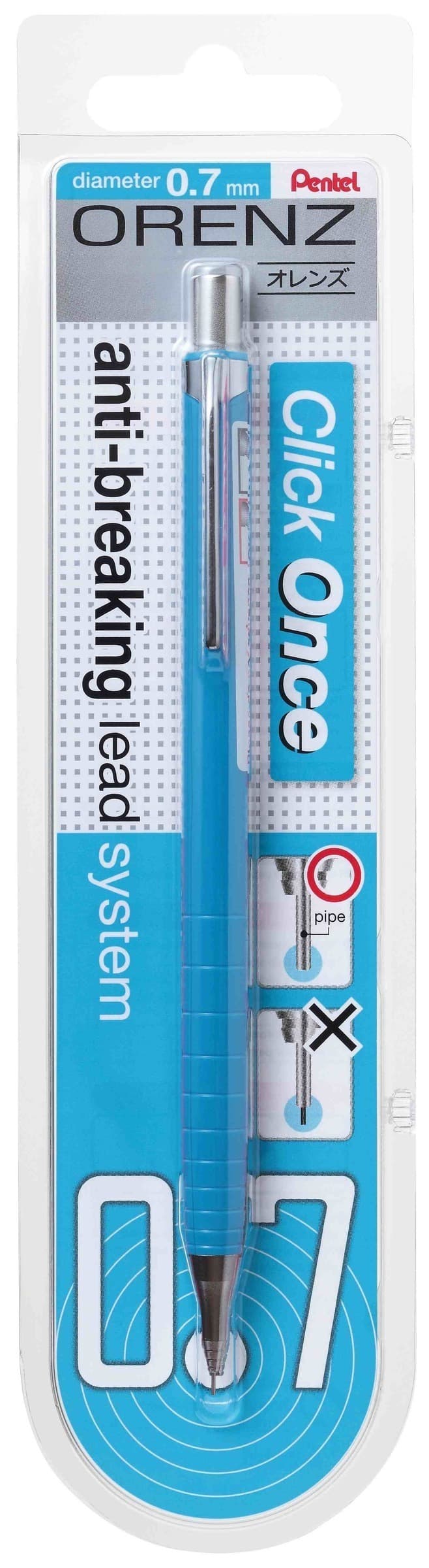 Ołówek automatyczny Orenz 0,7 mm PP507 blister