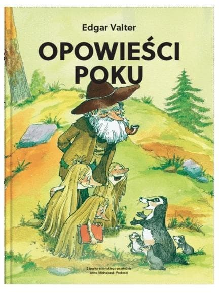 Opowieści Poku - Edgar Valter bajka dla dzieci okładka twarda