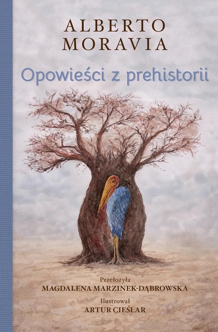 Opowieści z prehistorii Alberto Moravia wydanie 2026 twarda oprawa