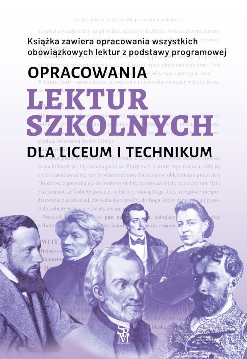 Opracowania Lektur Szkolnych dla Liceum i Technikum - Książka
