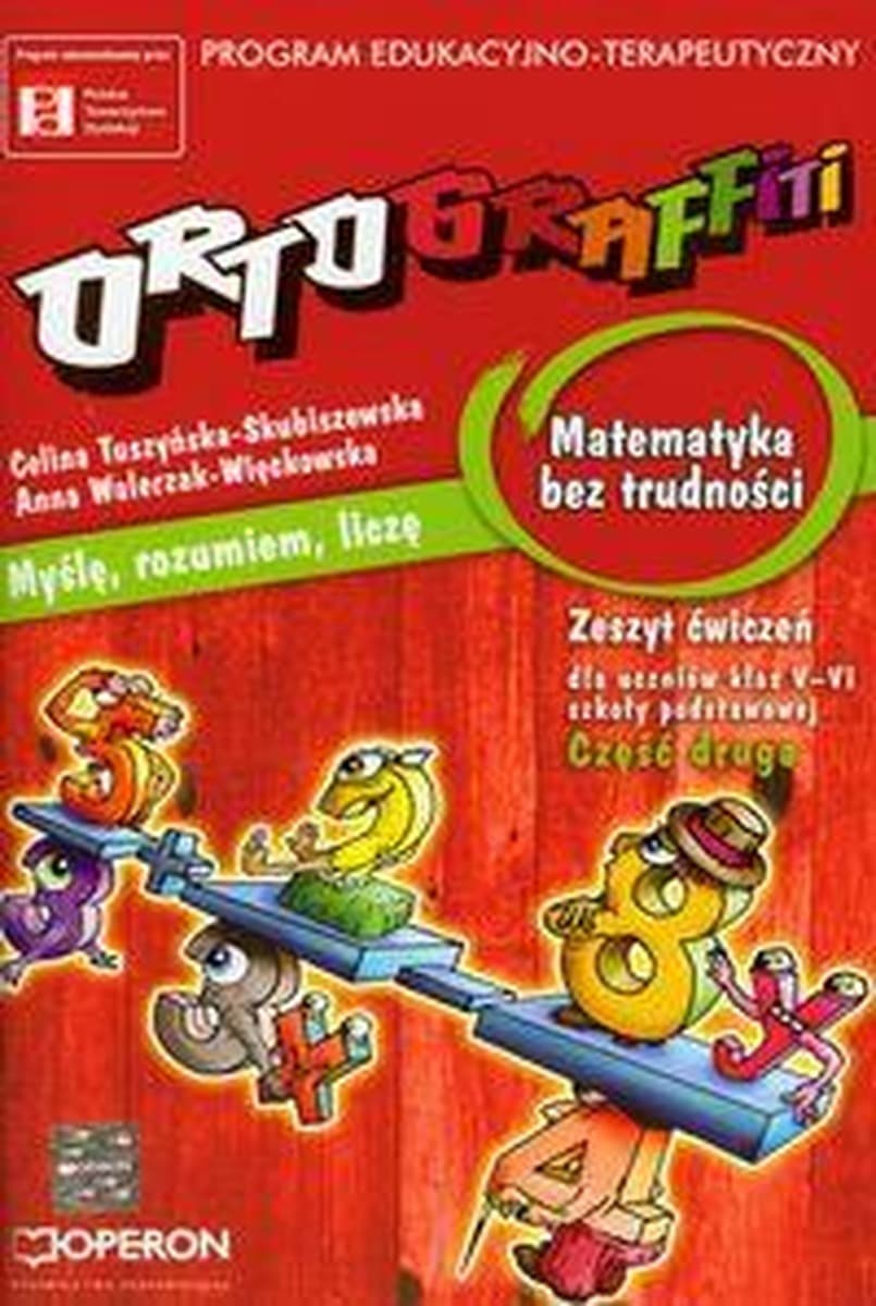 Ortograffiti matematyka bez trudności zeszyt ćwiczeń klasa 5-6 cz. 2