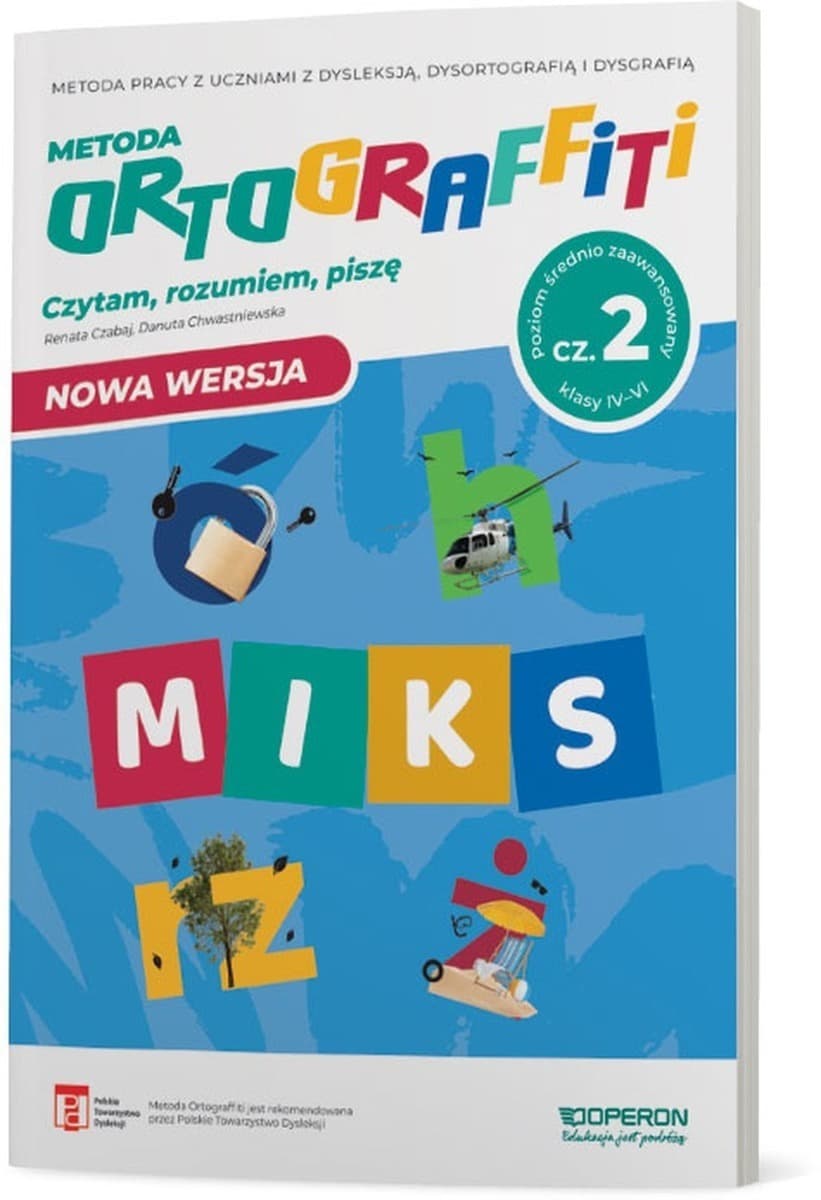 Ortograffiti Miks Poziom Średnio Zaawansowany Część 2 Klasy IV-VI