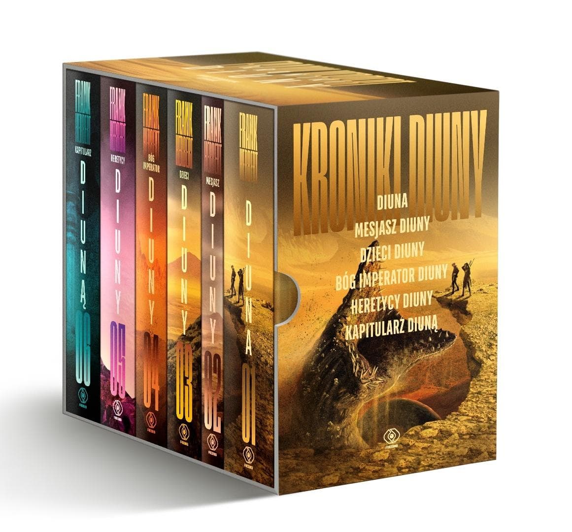 Kroniki Diuny tomy 1-6 Frank Herbert pakiet książek