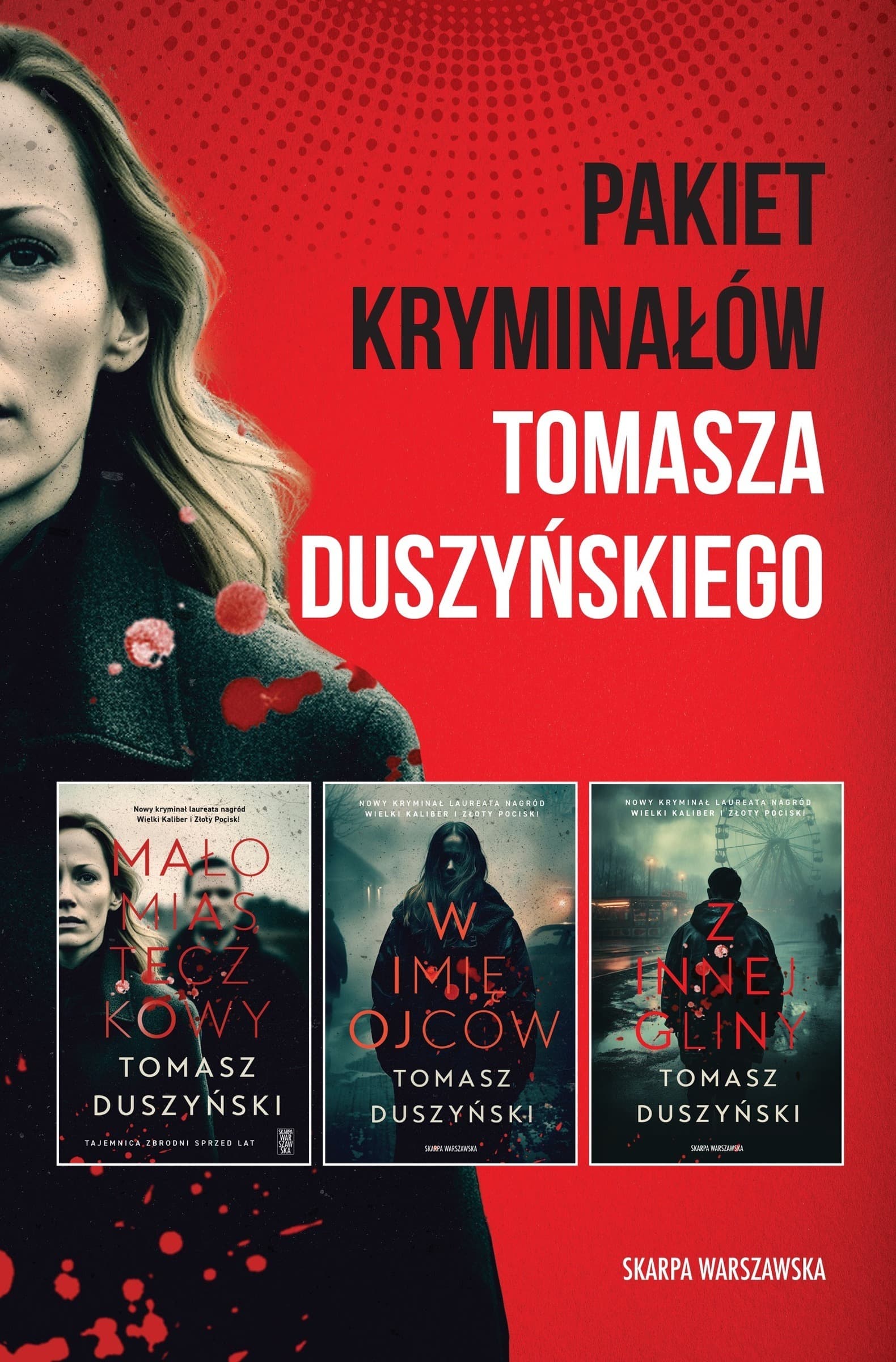 Pakiet kryminałów Tomasza Duszyńskiego - Książka