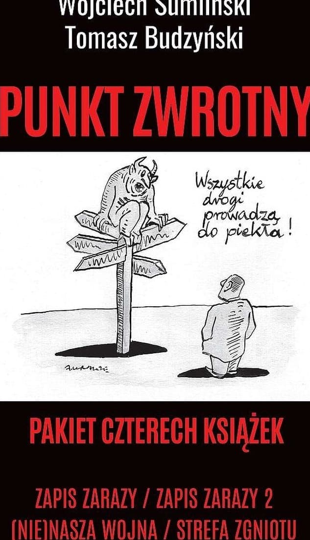 Pakiet książek Punkt zwrotny Tomasz Budzyński Wojciech Sumliński
