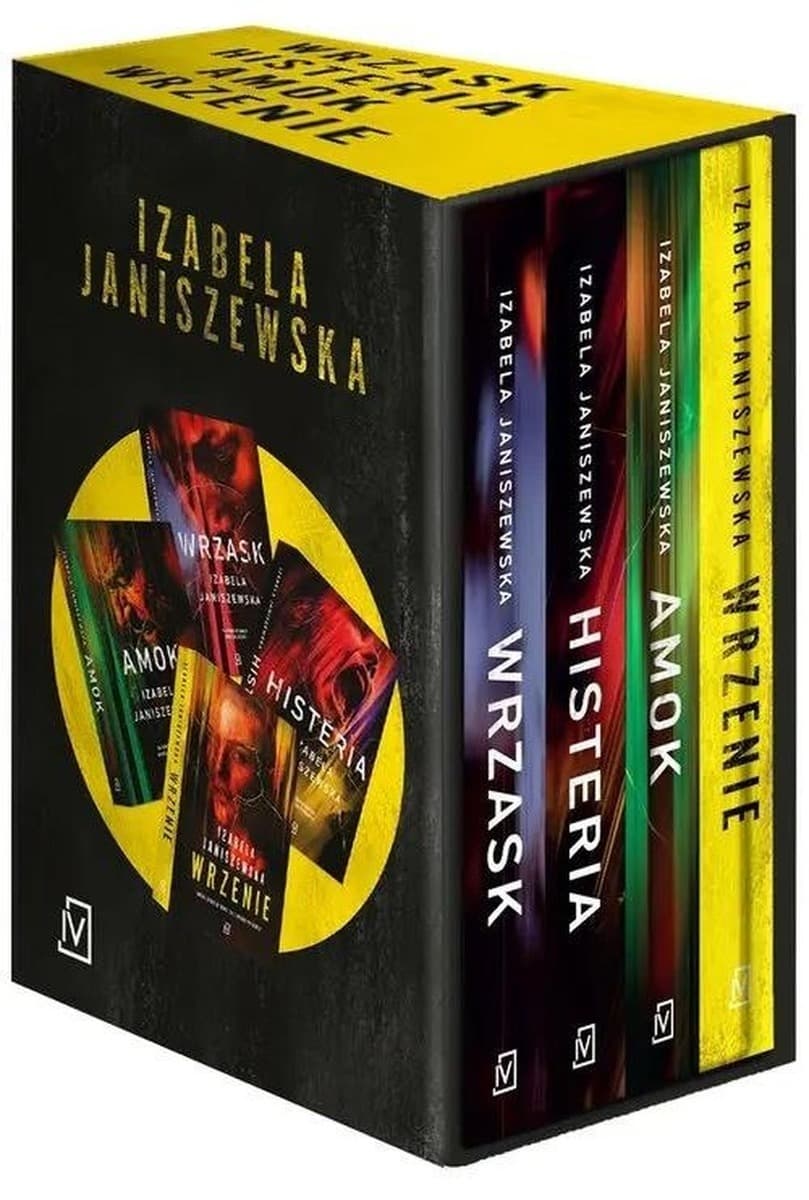Pakiet Larysa Luboń i Brunon Wilczyński. Wrzask / Histeria / Amok / Wrzenie
