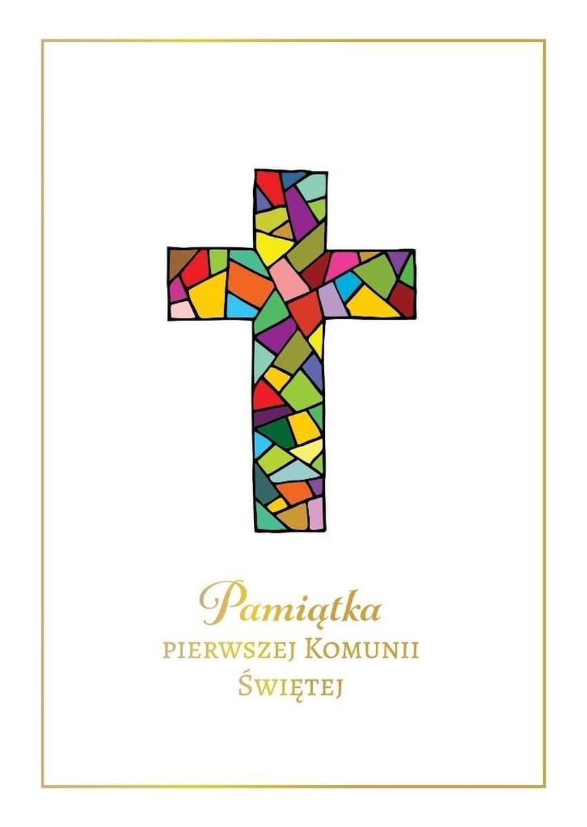 Pamiątka Pierwszej Komunii Świętej. Album z miejscem na zdjęcia i życzenia