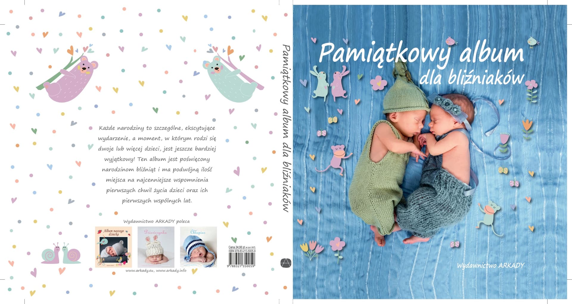 Pamiątkowy album dla bliźniaków.
