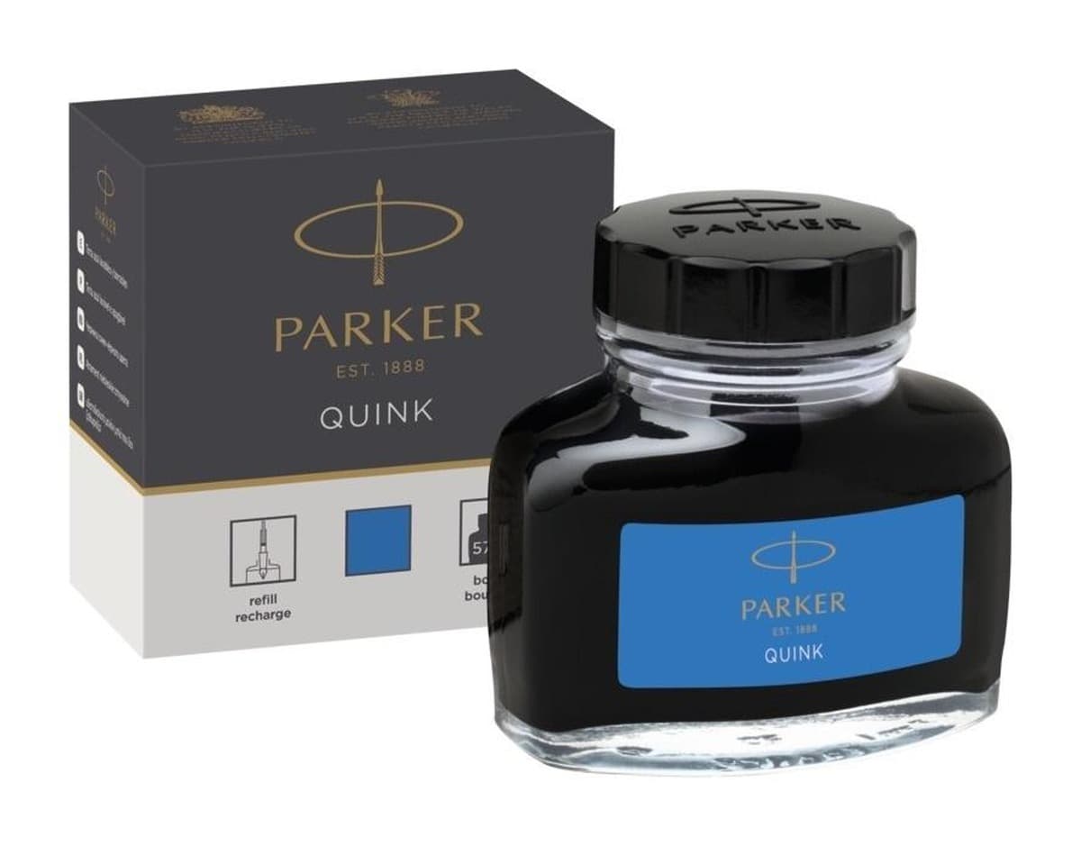 Parker Quink Niebieski Zmywalny Atrament 1950377
