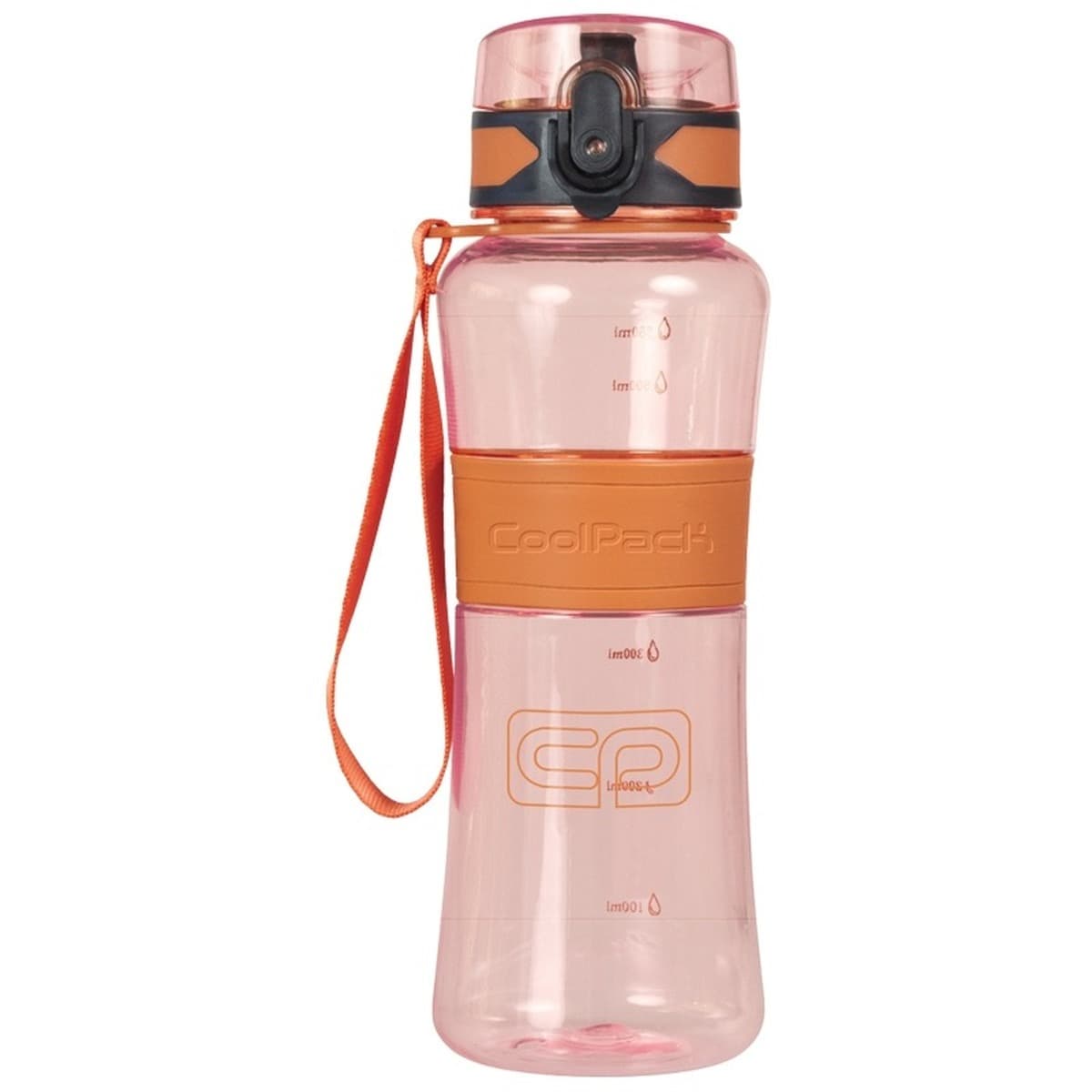 PATIO Bidon 550ml Coolpack - Tritan, Bez BPA, Pomarańczowy
