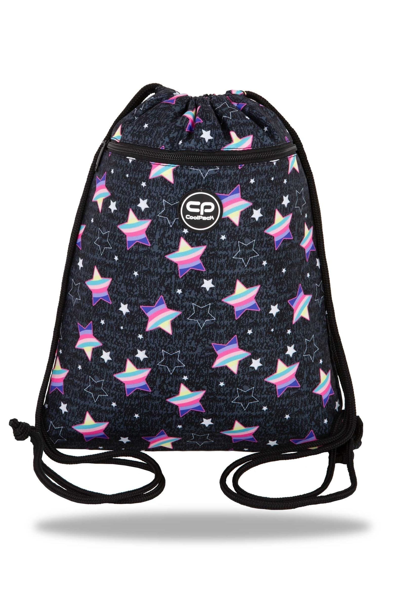PATIO Coolpack Vert Rainbow Night - Worek na buty, pojemny i trwały