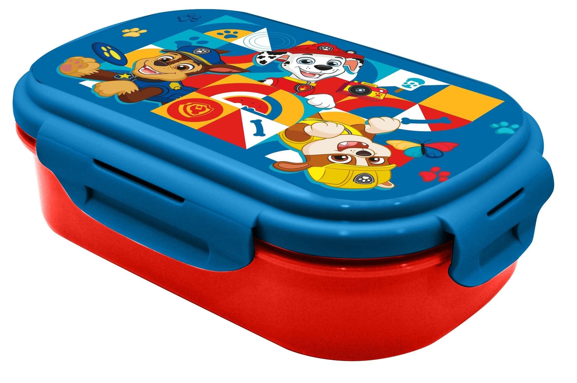 Paw Patrol Pudełko Śniadaniowe ze Sztućcami PW19932