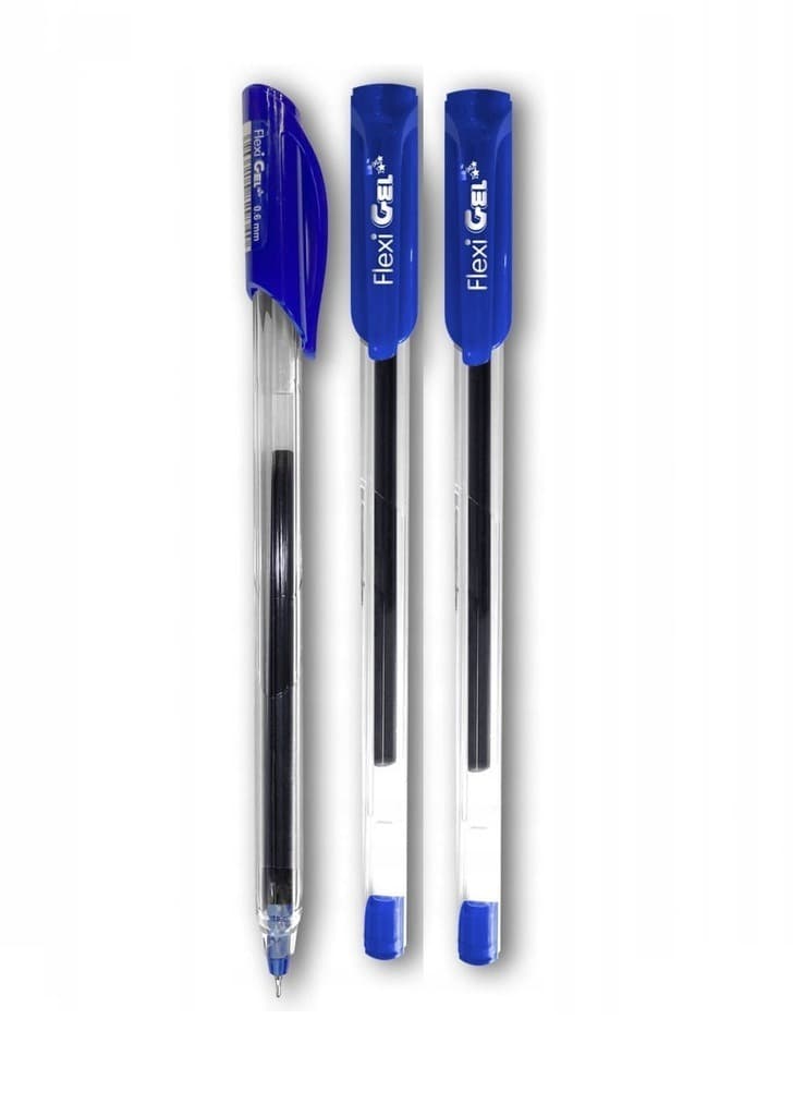 Długopis żelowy PENMATE Flexi Gel niebieski 3 sztuki
