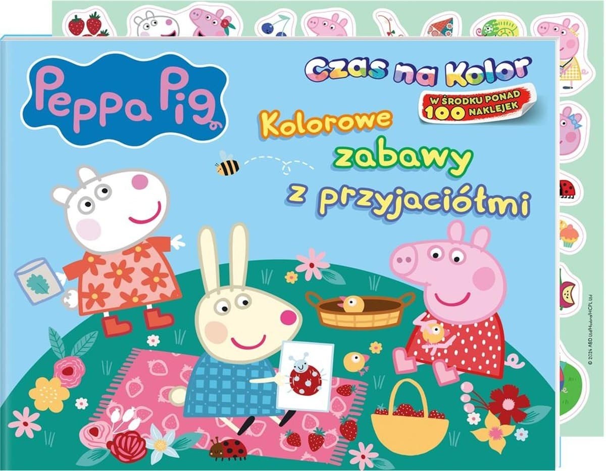 Peppa Pig. Czas na kolor Kolorowe zabawy. Praca zbiorowa