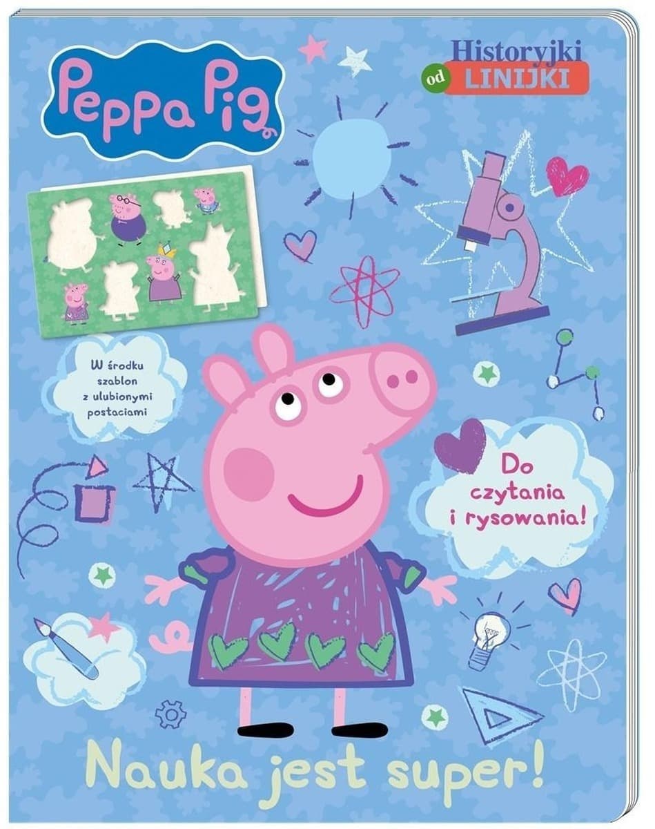 Peppa Pig Historyjki od linijki Nauka jest... - praca zbiorowa